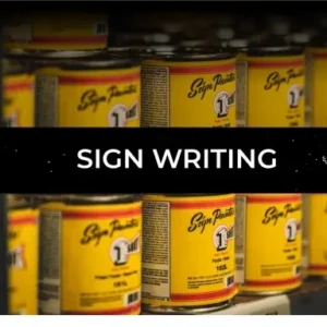 Sign writing