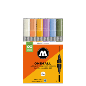 Molotow One4All 127HS Violet Set - 2mm Round Tip (6)