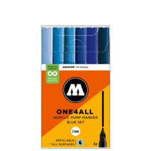 Molotow One4All 127HS Green - Set 2mm Round Tip (6)